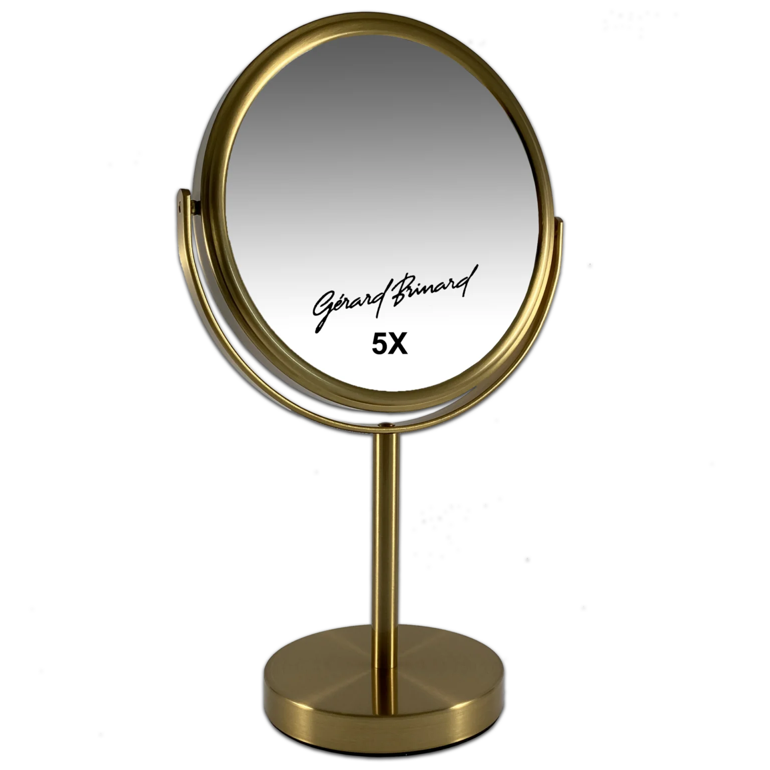 Metalen Make-Up Spiegel Goud 5X,7X,10X Vergroot