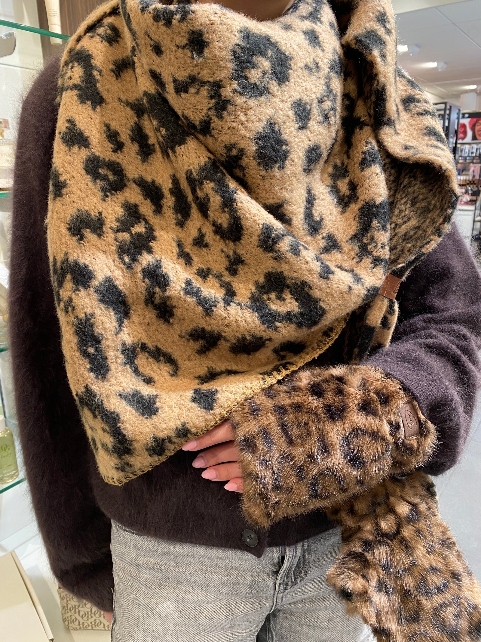 Driehoek Sjaal Panther