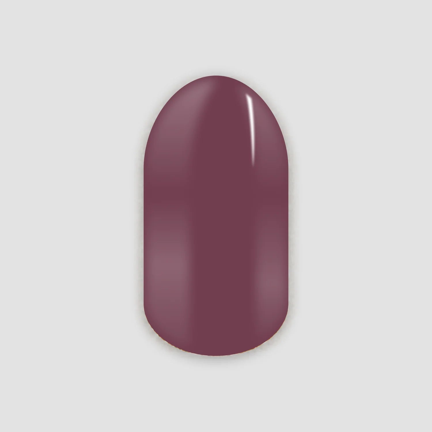 Gel Nail Wrap - Purple Plum
