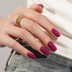 Gel Nail Wrap - Velvet Rouge