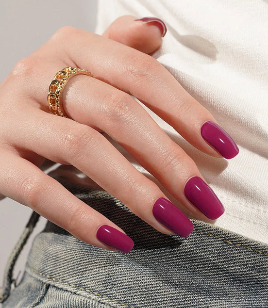 Gel Nail Wrap - Velvet Rouge