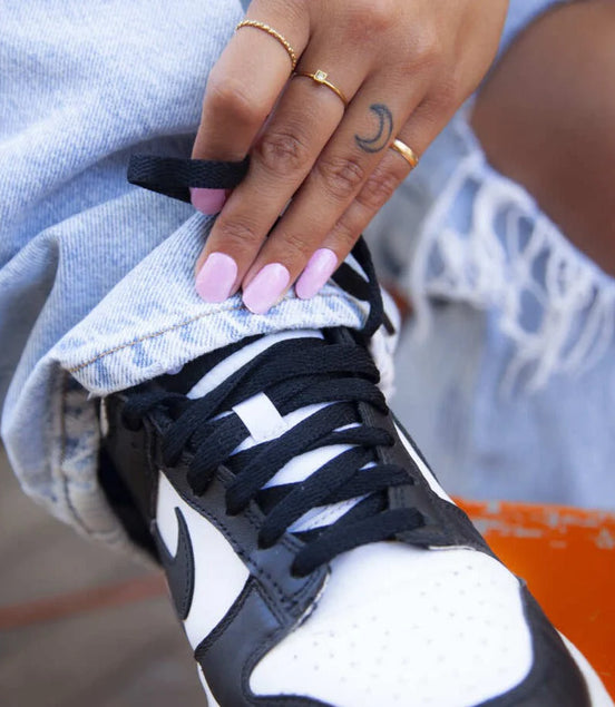 Gel Nail Wrap - Cat Eye Pink