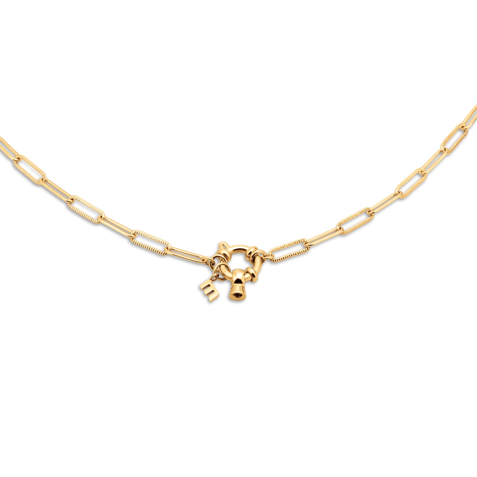 Melano Friends Paperclip Ketting