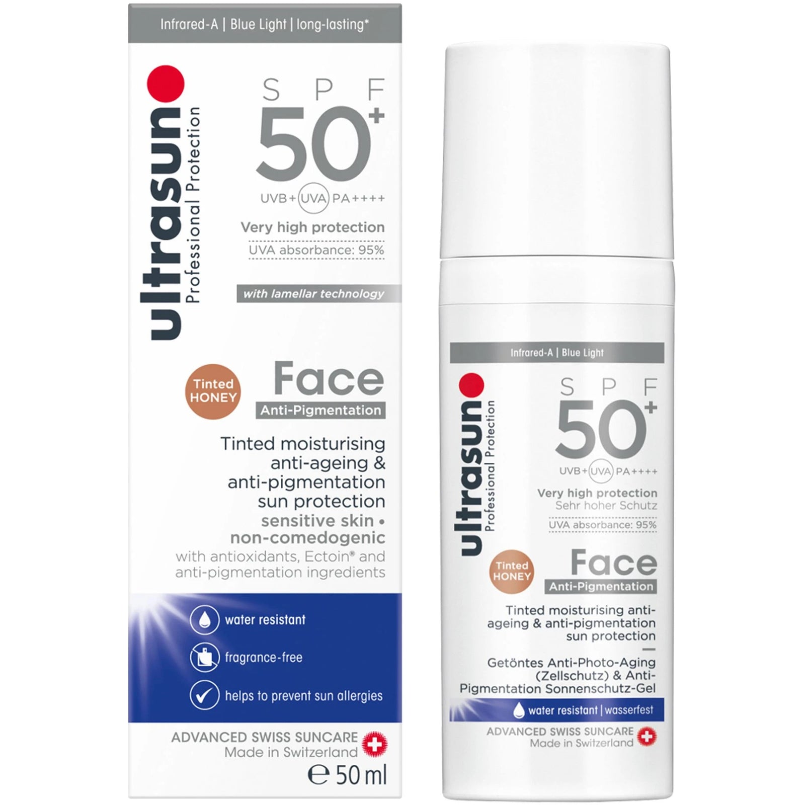 Ultrasun - Face Anti- Pigmentation Tinted SPF50+