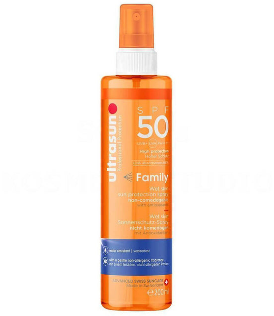 Ultrasun - Family Wet Skin Spray SPF50