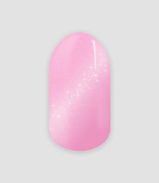 Gel Nail Wrap - Cat Eye Pink