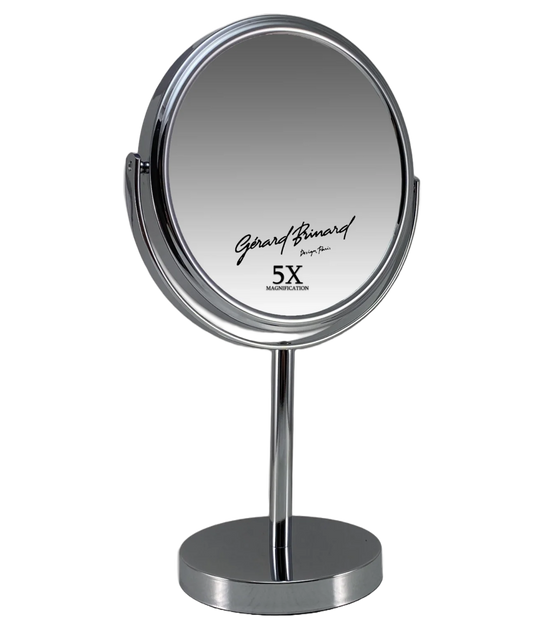 Metalen Make-Up Spiegel Zilver 5X,7X,10X Vergroot