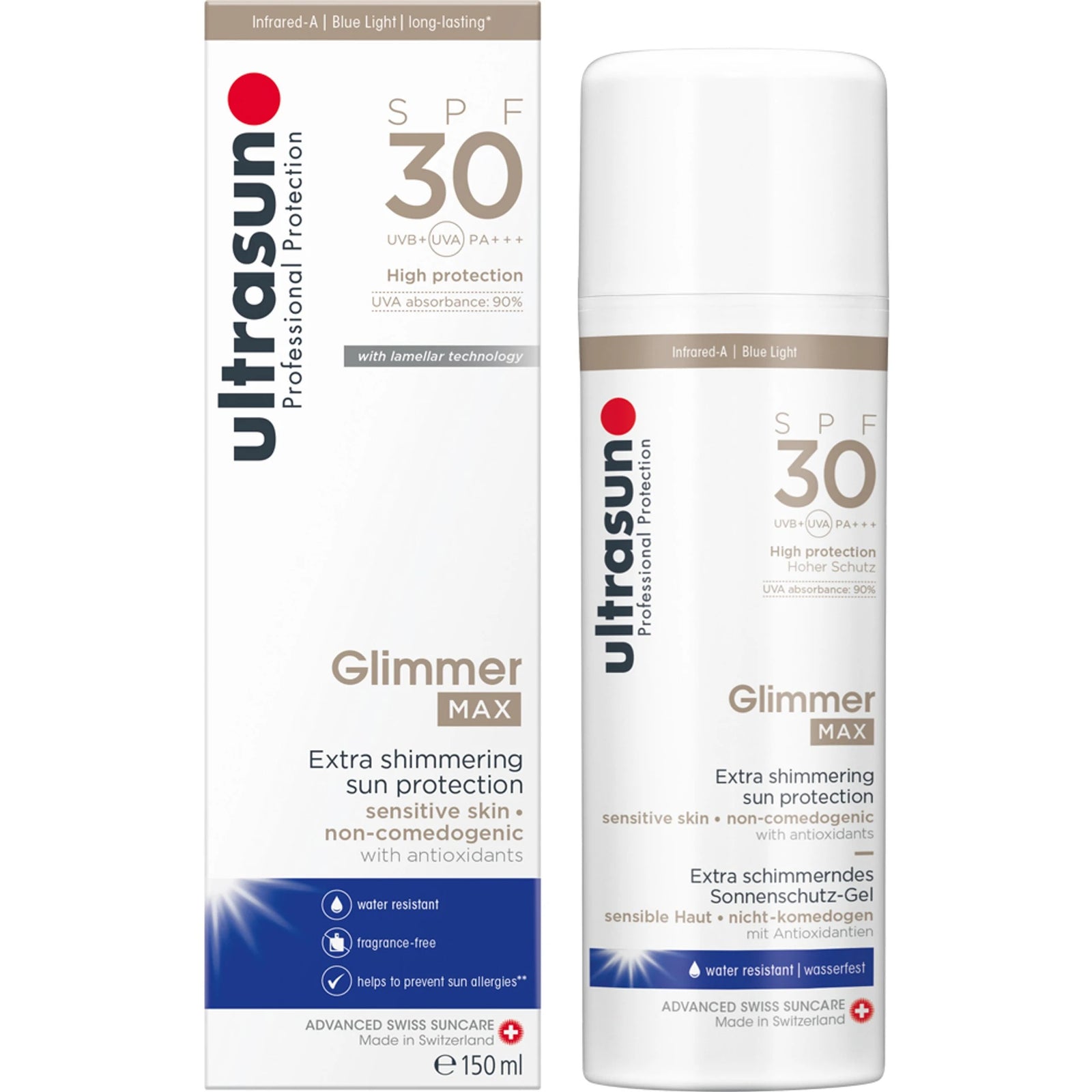 Ultrasun - Glimmer MAX SPF30