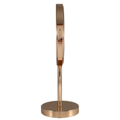 Metalen Make-Up Spiegel Rosegoud 5X,7X,10X Vergroot