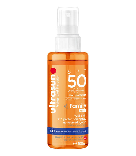 Ultrasun - Family Wet Skin Spray SPF50