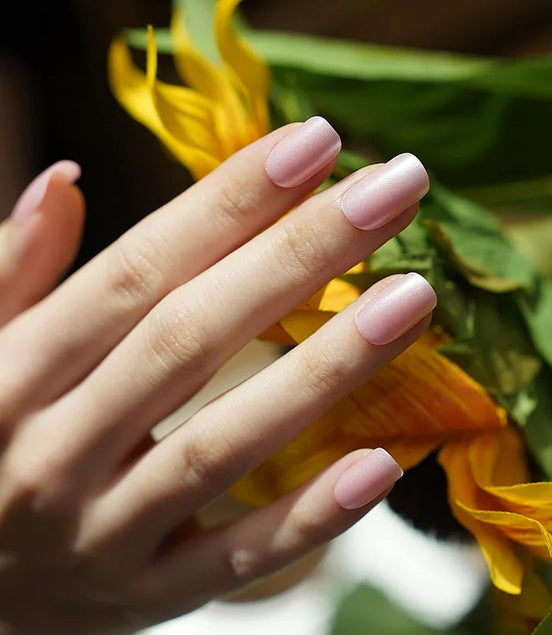 Gel Nail Wrap - Pearl Pink