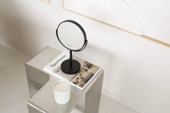 Metalen Make-Up Spiegel Zwart 5X,7X,10X Vergroot