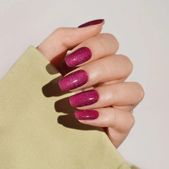 Gel Nail Wrap - Pink Twinkle