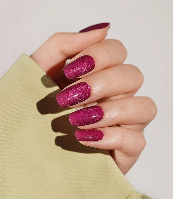 Gel Nail Wrap - Pink Twinkle