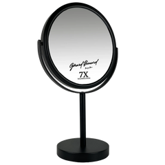 Metalen Make-Up Spiegel Zwart 5X,7X,10X Vergroot