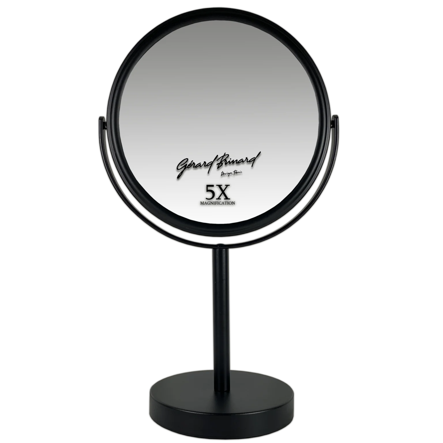 Metalen Make-Up Spiegel Zwart 5X,7X,10X Vergroot