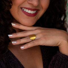 Gel Nail Wrap - Silver Gold