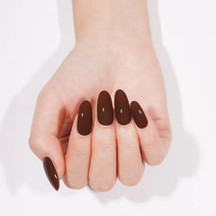 Gel Nail Wrap - Chestnut Charm