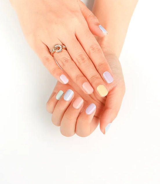 Gel Nail wrap - Pastel Palet