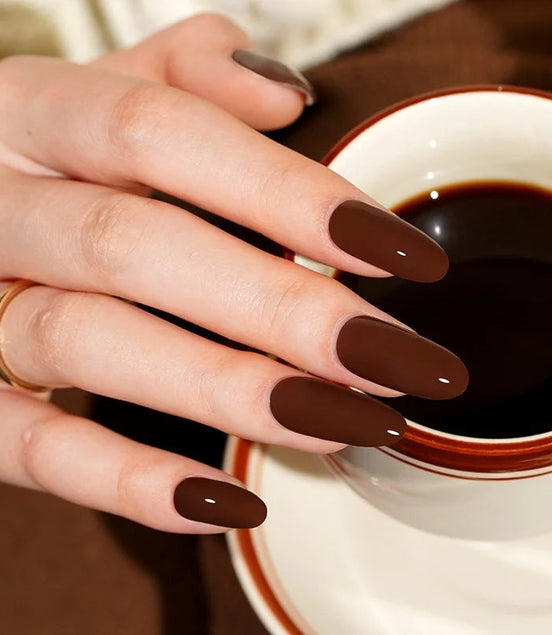 Gel Nail Wrap - Chestnut Charm