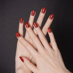 Gel Nail Wrap - Cat Eye Red