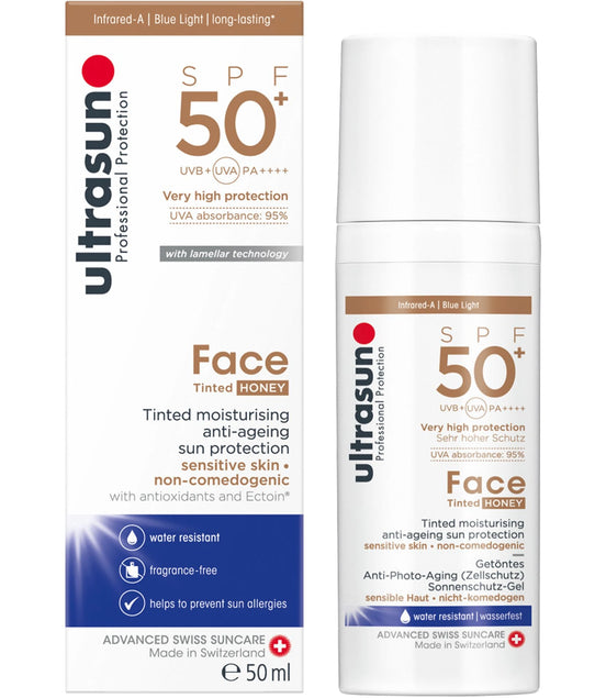 Ultrasun - Face Tinted Honey SPF50+