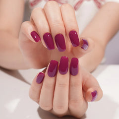 Gel Nail Wrap - Velvet Rouge