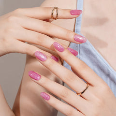 gel Nail Wrap - Rosy Glow