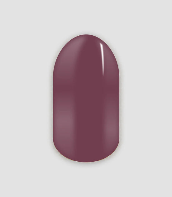 Gel Nail Wrap - Purple Plum