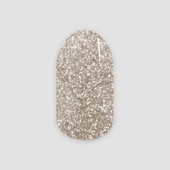 Gel Nail Wrap - Silver Gold