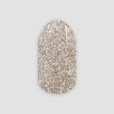 Gel Nail Wrap - Silver Gold