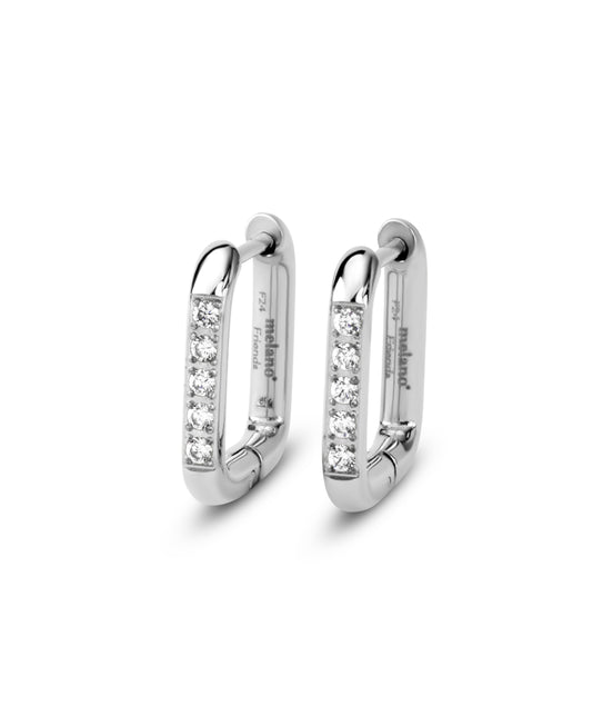 Melano Friends Ella CZ Oorbellen