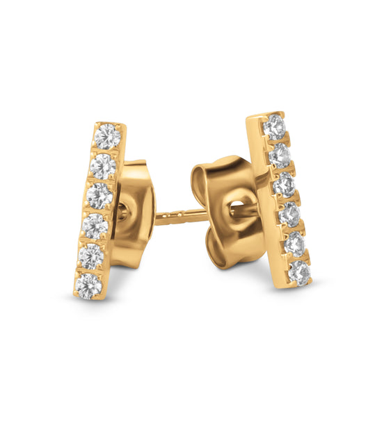 Melano Friends Jayce CZ Oorbellen