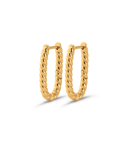 Melano Friends Croissant Oorbellen