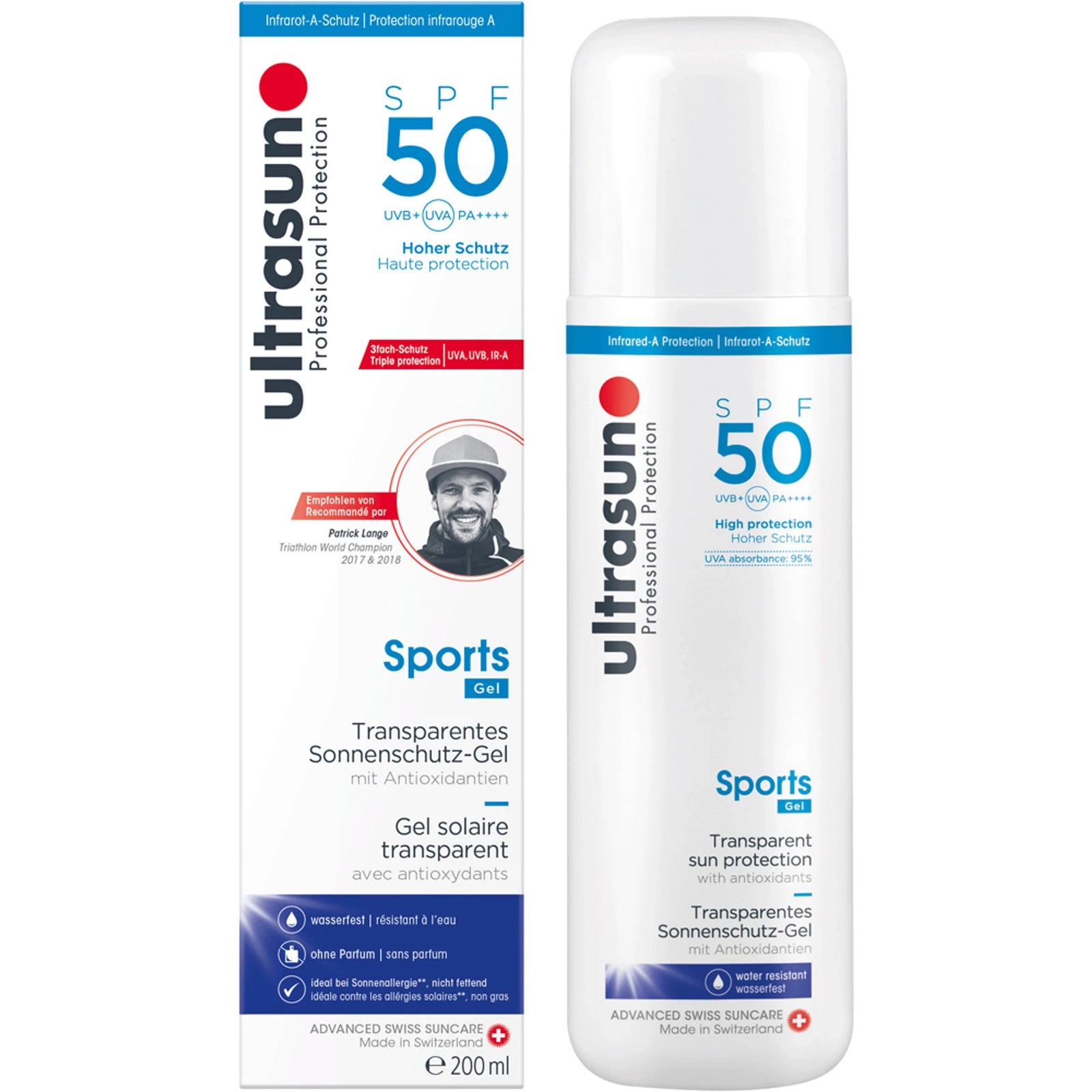 Ultrasun - Sport Gel SPF50