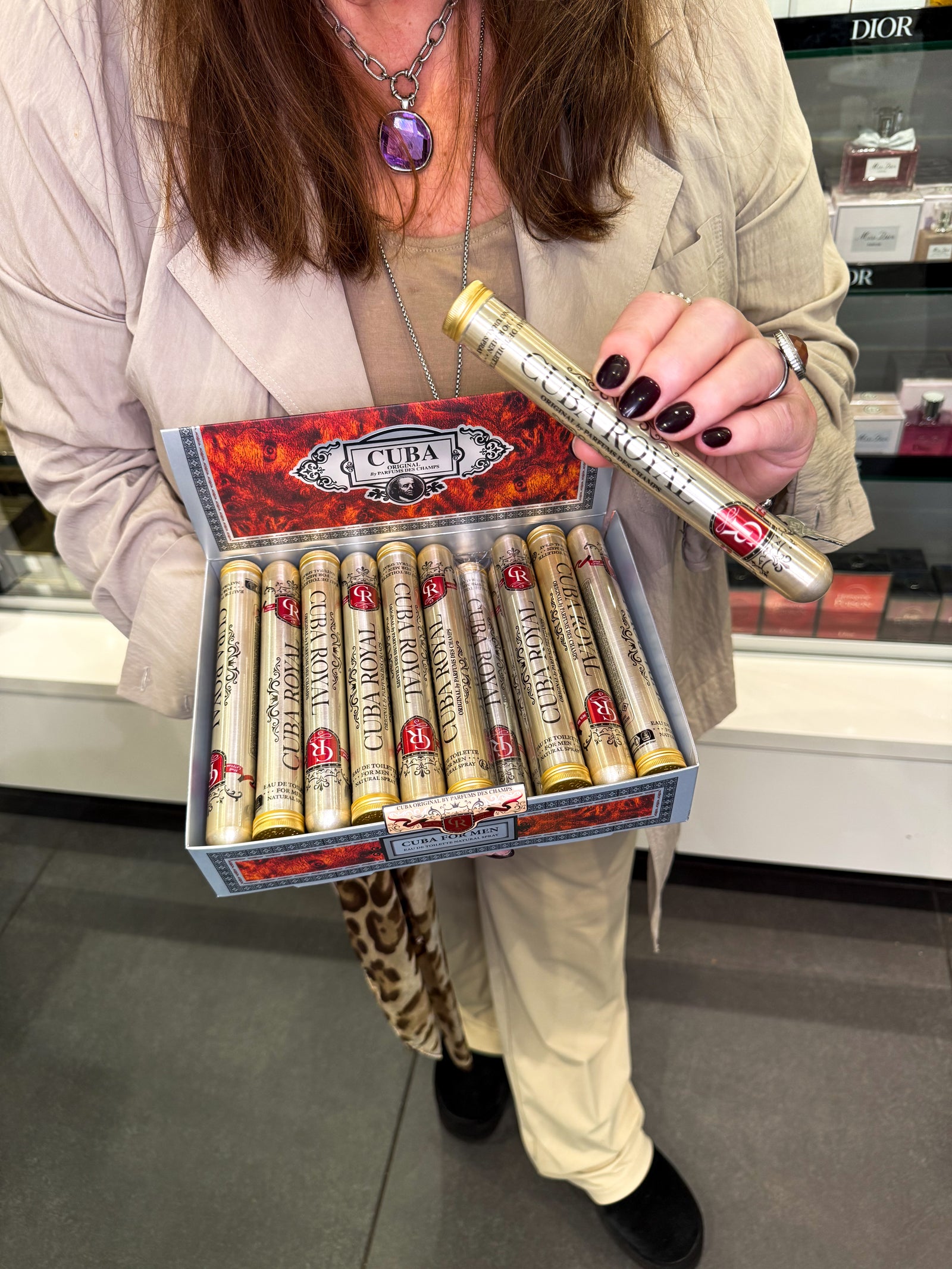 Sigaar parfum geschenk