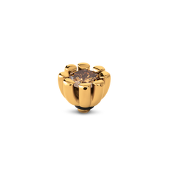 Melano Twisted Huggie Steentje