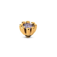 Melano Twisted Huggie Steentje