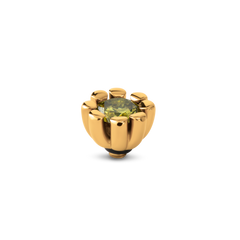 Melano Twisted Huggie Steentje