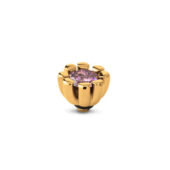 Melano Twisted Huggie Steentje