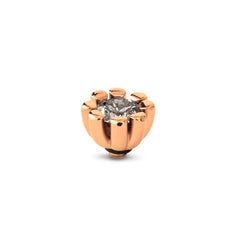 Melano Twisted Huggie Steentje