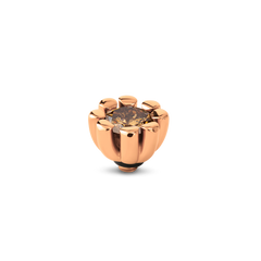 Melano Twisted Huggie Steentje