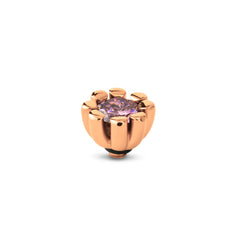 Melano Twisted Huggie Steentje