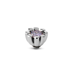 Melano Twisted Huggie Steentje