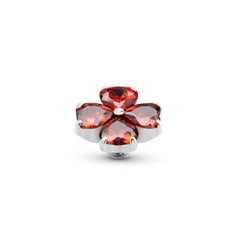 Melano Twisted Heart Clover Steentje