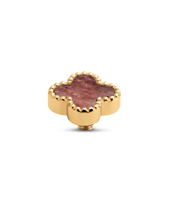 Melano Twisted Gem Clover Steentje