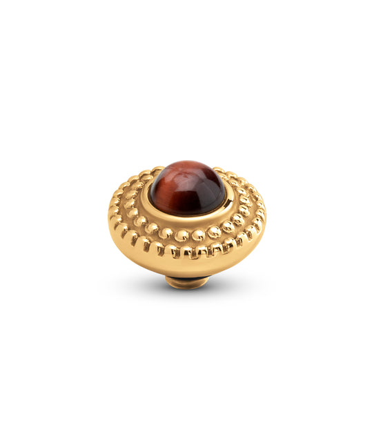 Melano Twisted Bali Bulb Gem Steentje