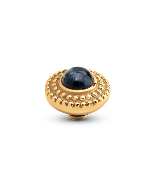 Melano Twisted Bali Bulb Gem Steentje