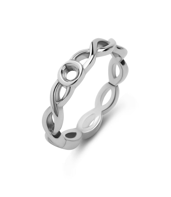 Melano Twisted Tenley Ring