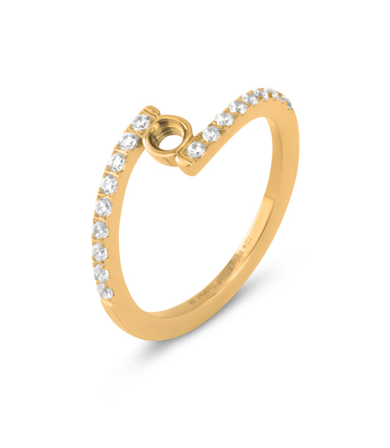 Melano Twisted Tegan Ring